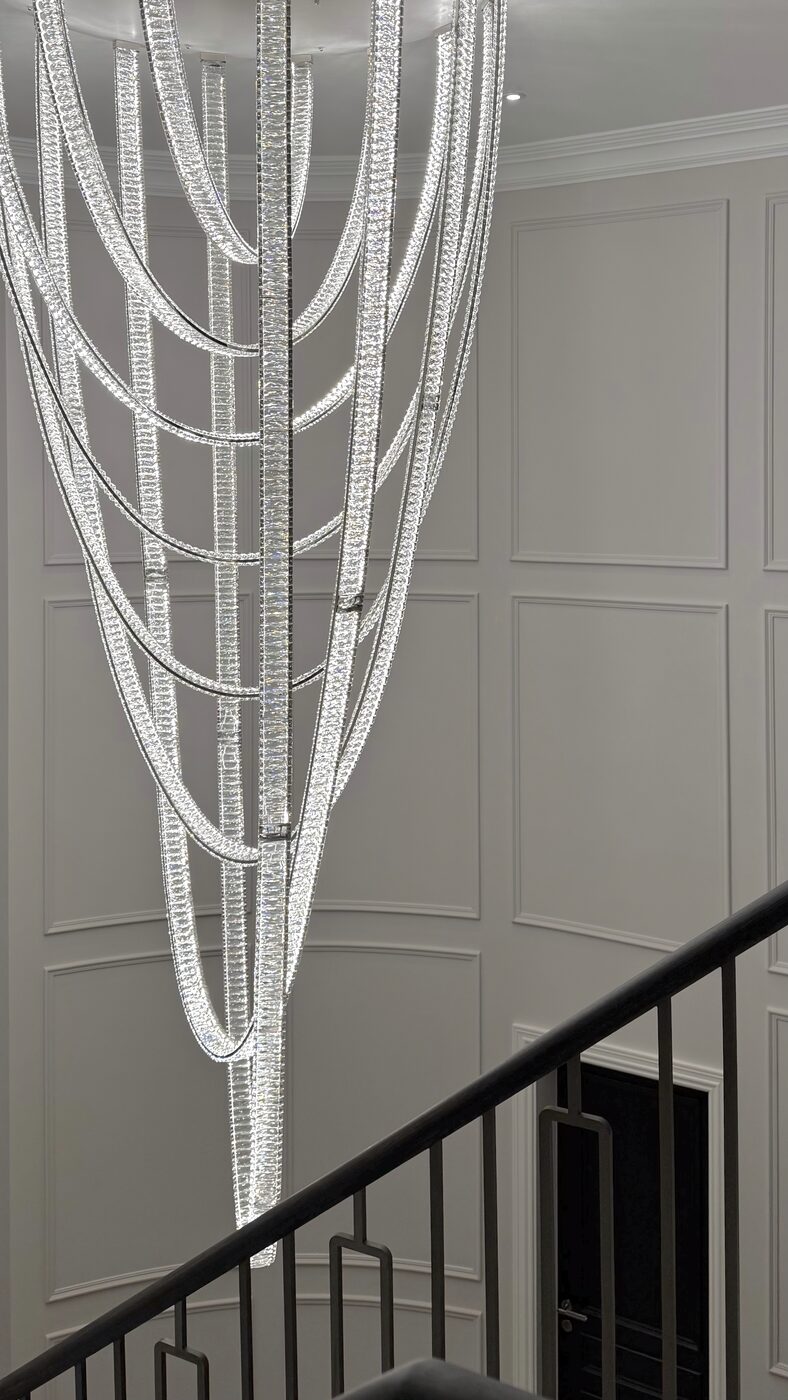 Statement lighting and chandeliers
