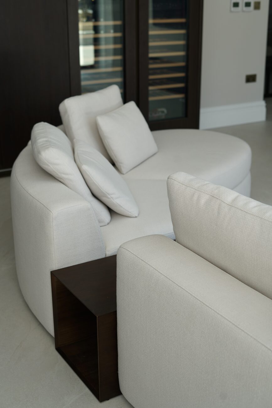 Curved sofas