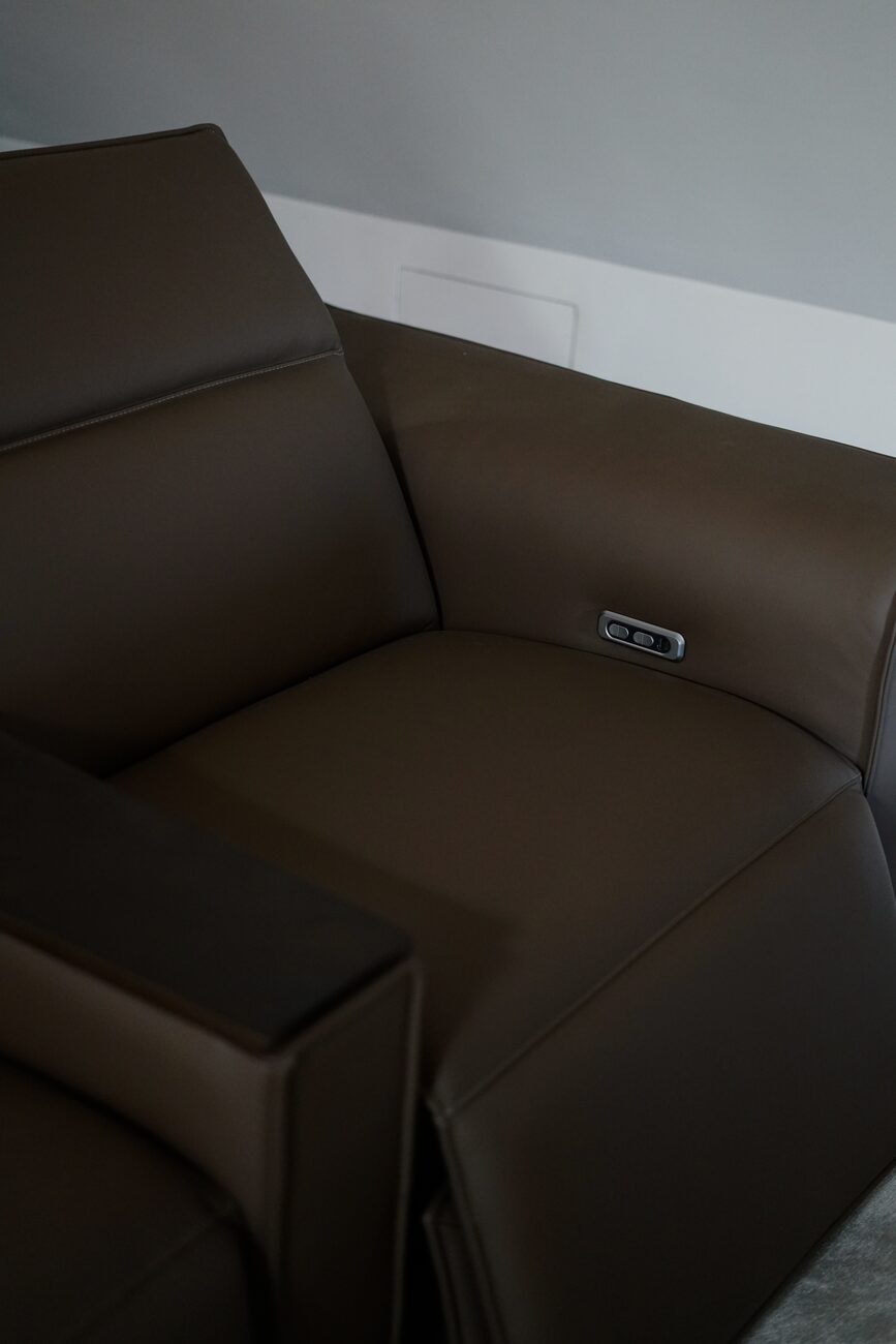 Leather sofa