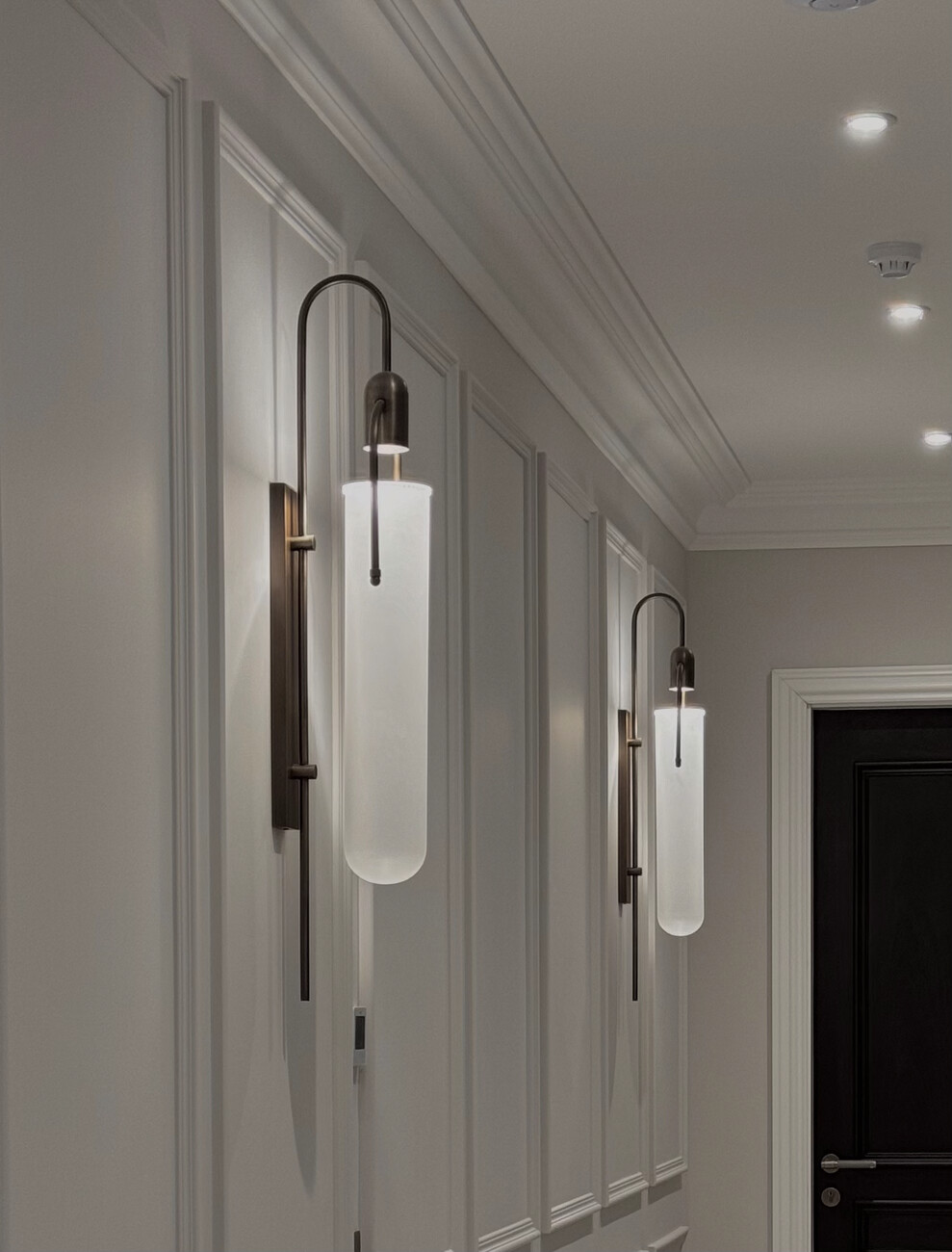Corridor sconces